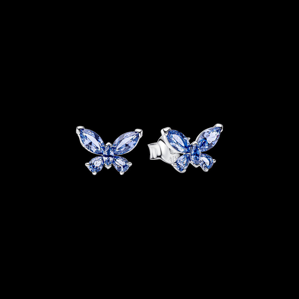 Elevated Pink Heart Stud Earrings
